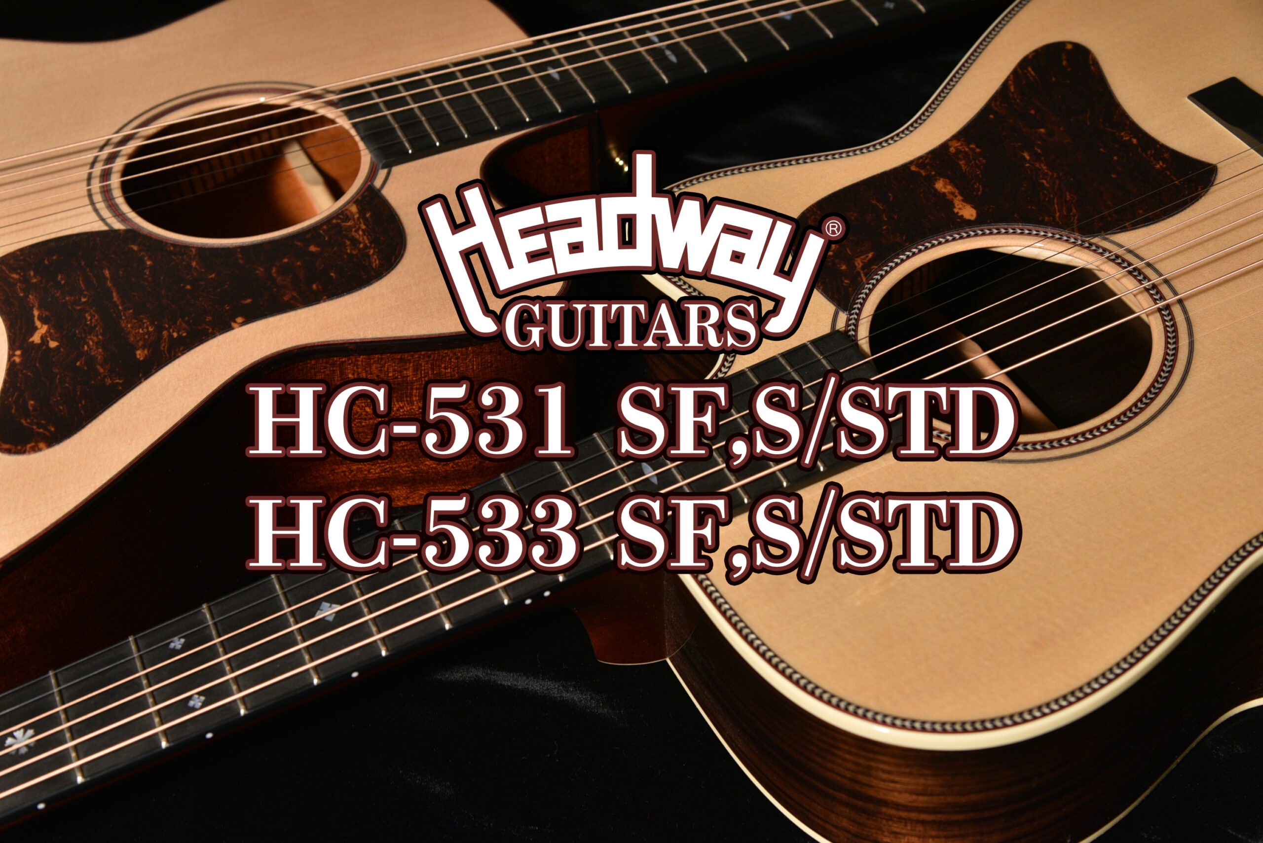 3-604 ギター HEADWAY HFC-500R NA ケース付き | echobuildings.ro